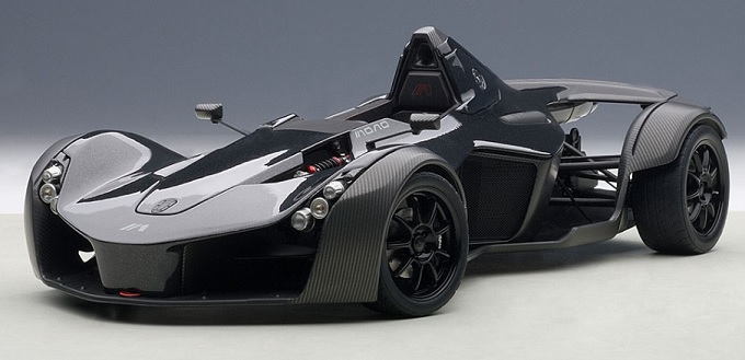 AutoArt 1/18 BAC Mono Metallic Black